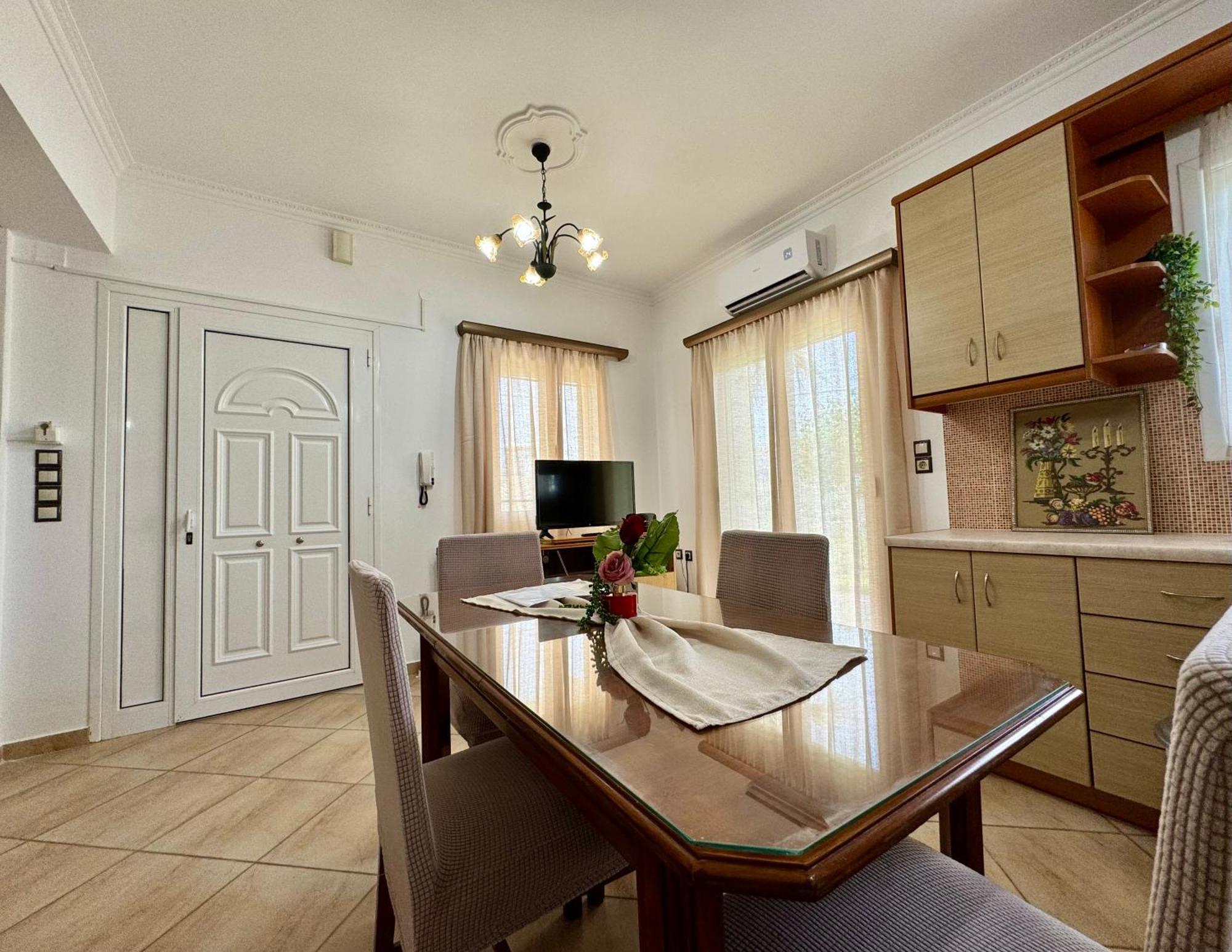 Villa Serenity Spilia Garden Floor 아르고스톨리온 외부 사진